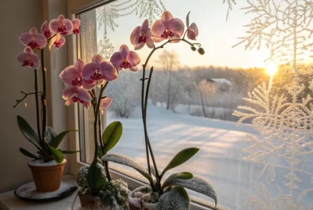 Орхидеи внезапно зацветут среди зимы на подоконнике: что нужно сделать