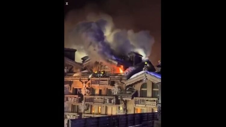 В Куршевеле сгорел пятизвёздочный отель украинских бизнесменов, в здании которого гуляла российская элита