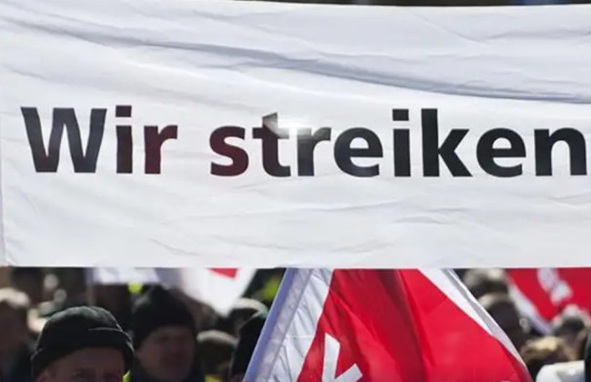 Остановились метро, трамваи и автобусы в Германии из-за забастовки транспортников