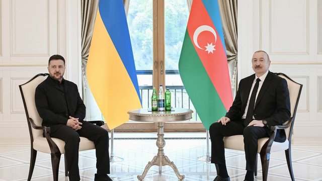 Украина готова к проведению следующего раунда мирных переговоров в Азербайджане – встреча Зеленского и Алиева