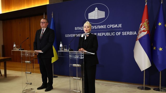 Украина и Сербия договорились возобновить работу по заключению соглашения о свободной торговле