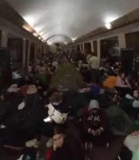 Во время тревоги 2 июня на станциях метрополитена в Киева укрывались более 41 тысячи человек