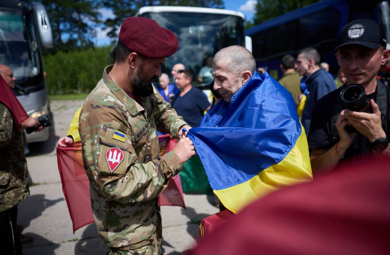Украина вернула из российского плена 160 военнослужащих