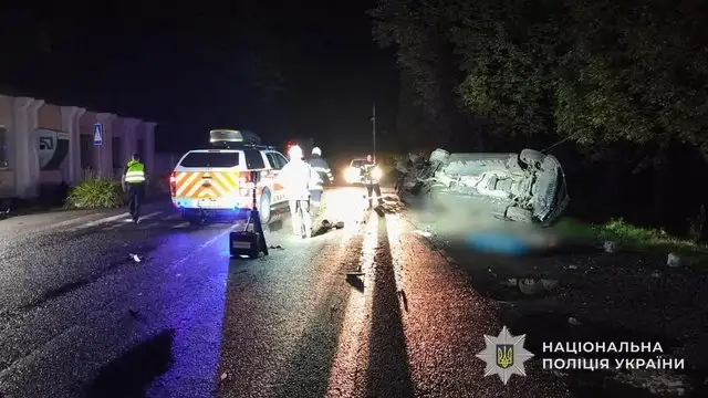 Трое подростков погибли в ДТП в Львовской области, 24-летнего нетрезвого водителя задержали