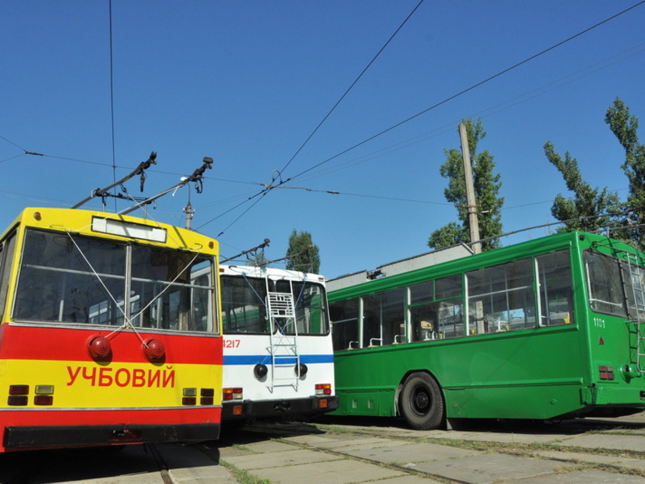 В Киеве открылся Музей городского пассажирского транспорта, 31 августа 2012г.