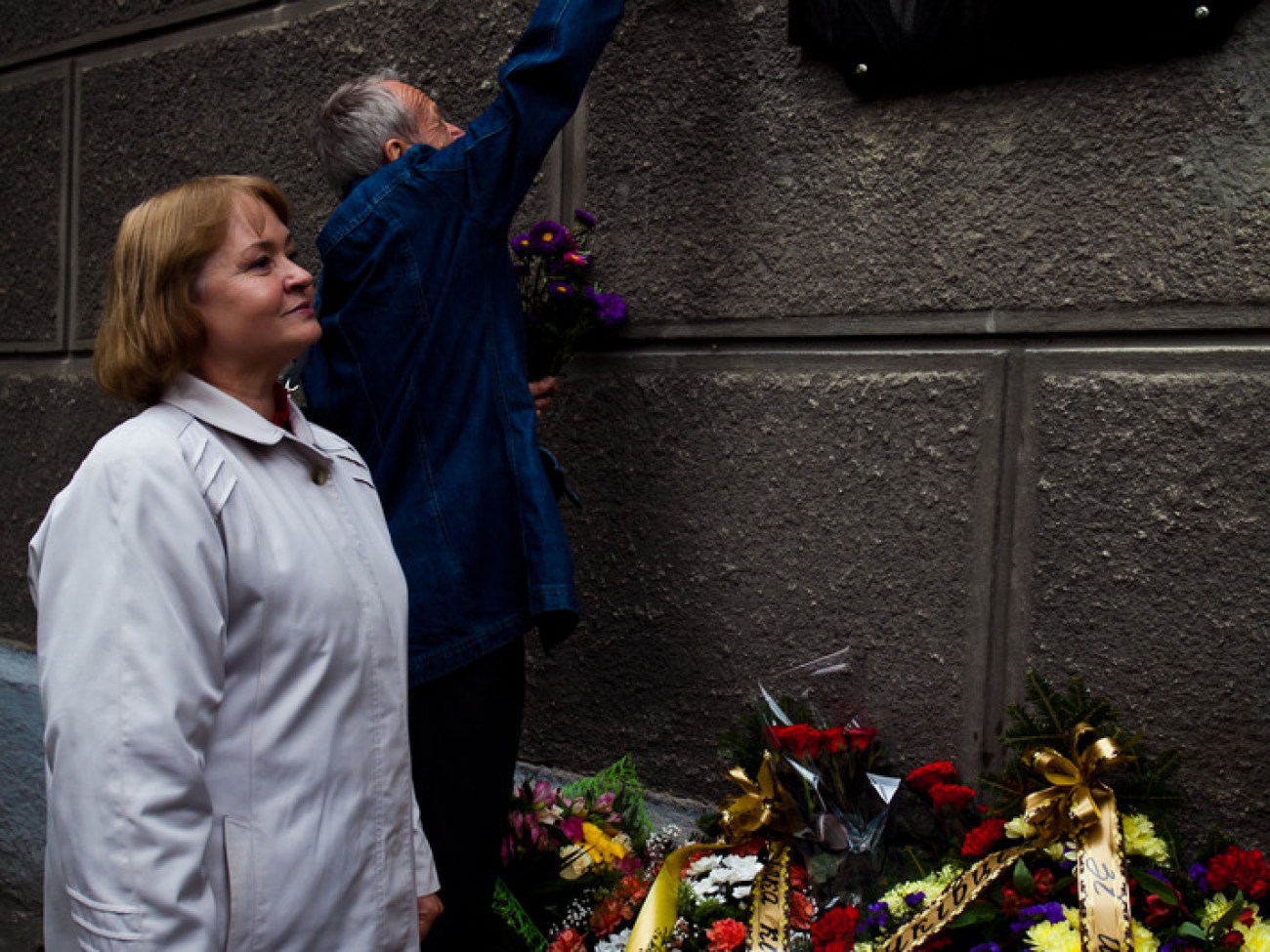 В Киеве открыли мемориальную доску Брондукову, 8 сентября 2012г.