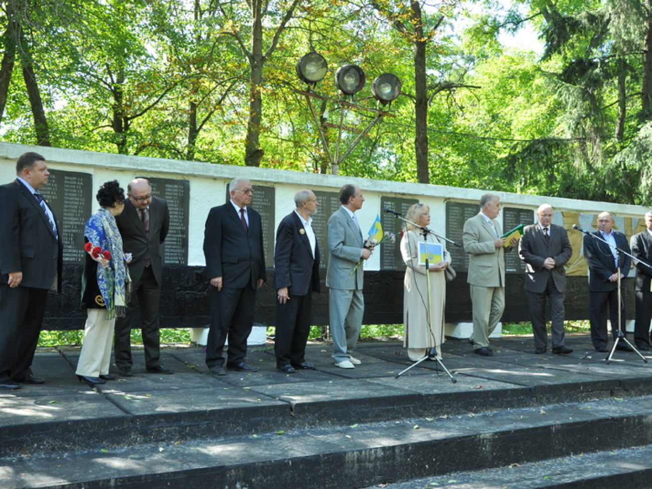 Торжества по поводу освобождения Чернобыля от немецко-фашистских захватчиков, 12 сентября 2012г.