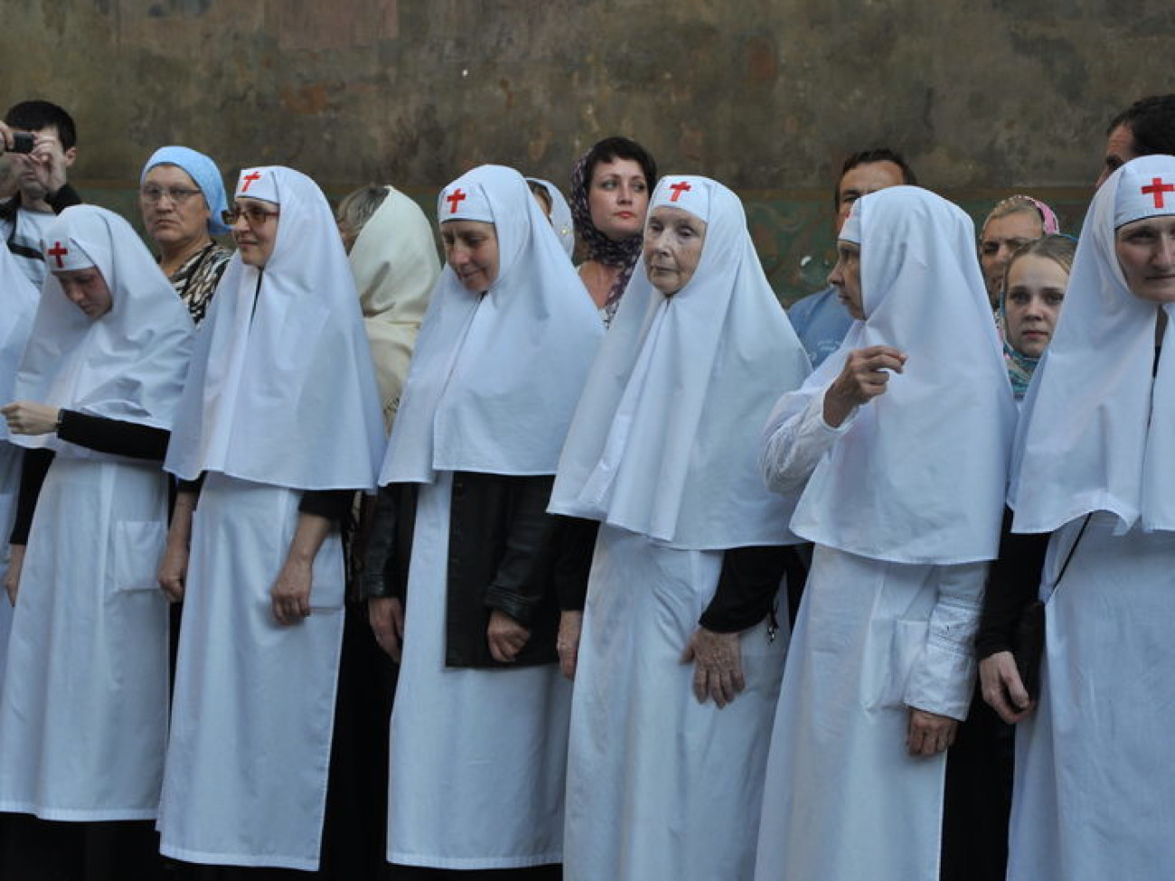 В Киево-Печерскую Лавру прибыла Плащаница Пресвятой Богородицы, 19 сентября 2012г.