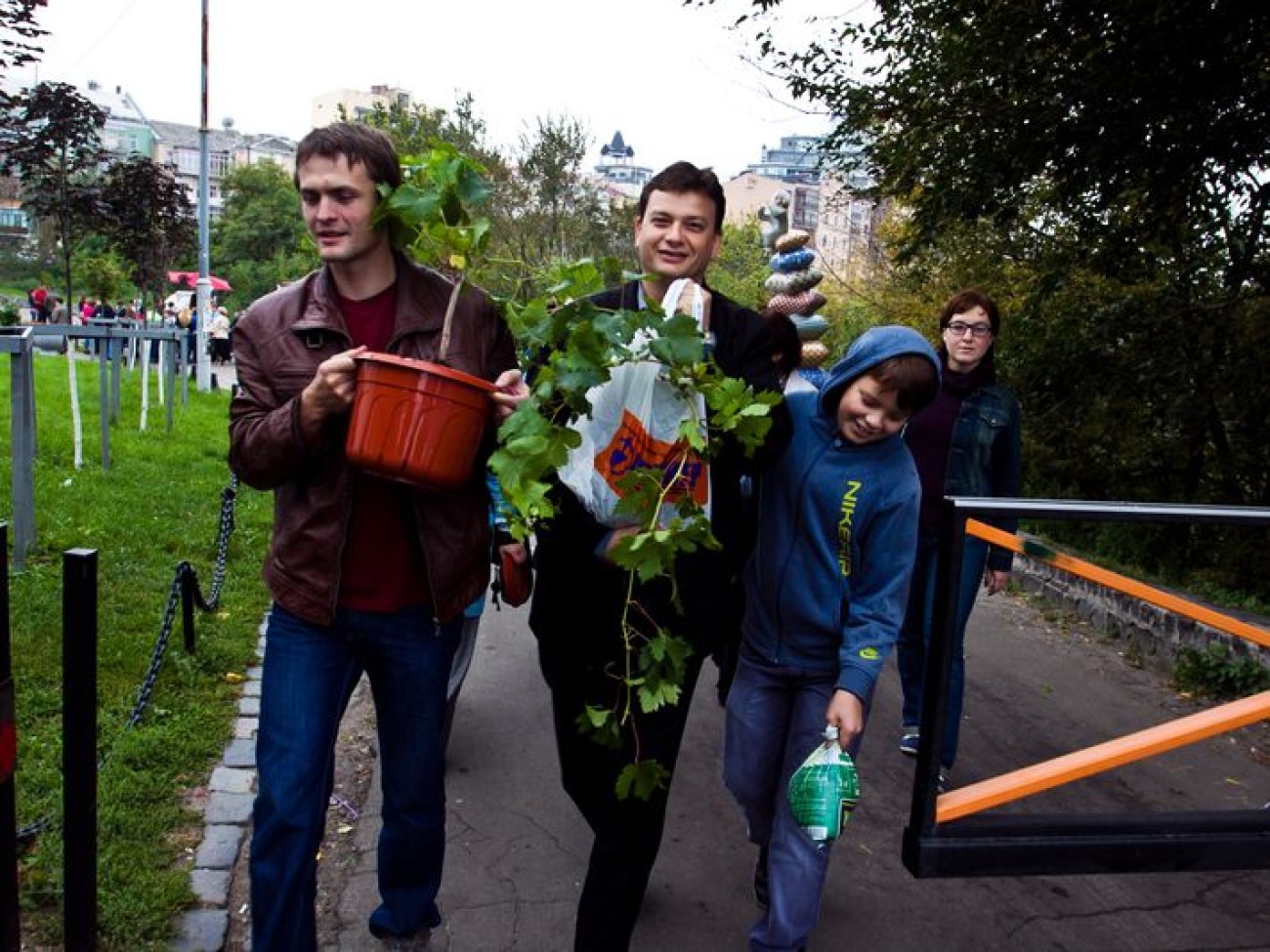 «Виноградная хода» в Киеве, 22 сентября 2012г.