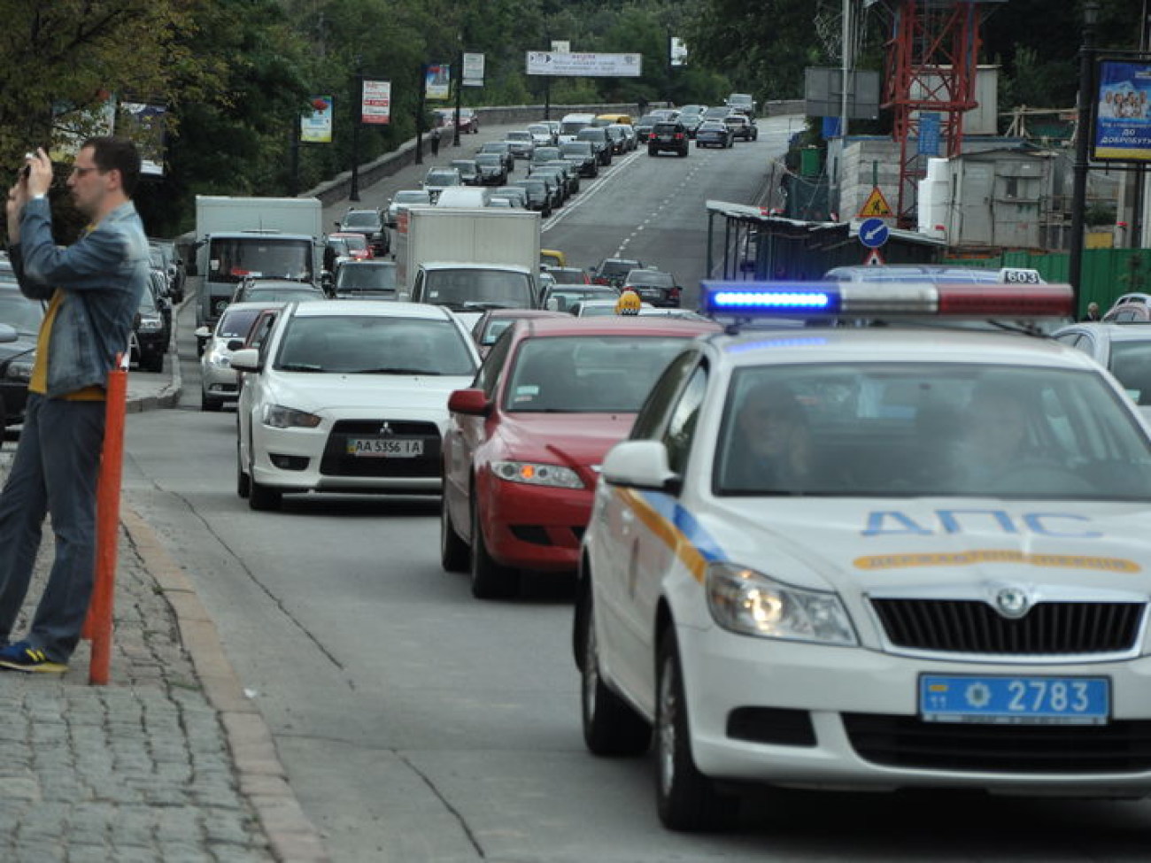 Пробки в Киеве