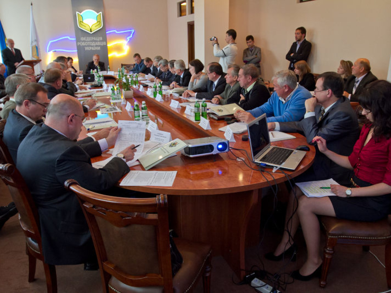 Съезд Федерации работодателей горняков Украины (ФРГУ), 9 октября 2012г.