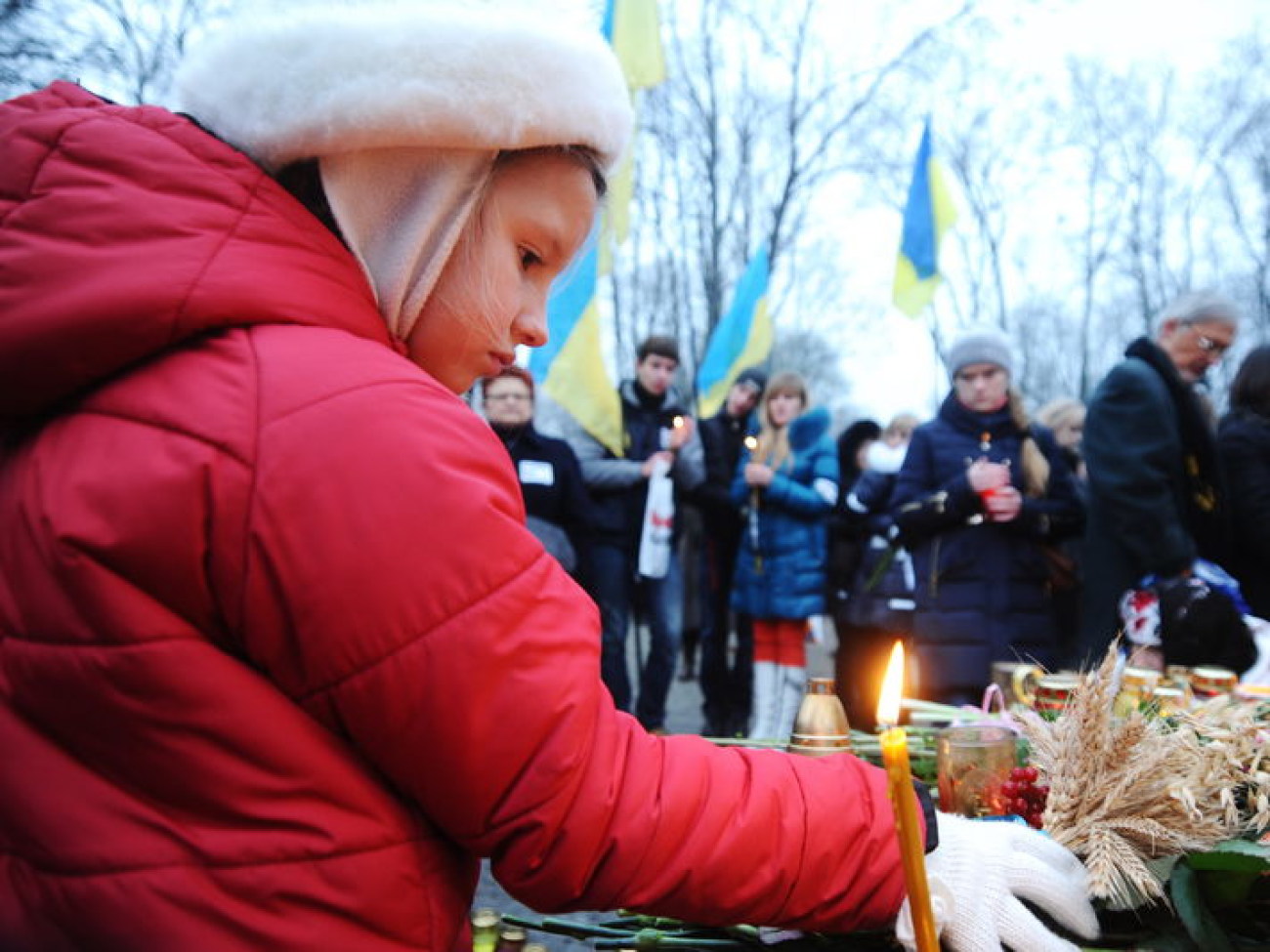 В Украине вспоминают жертв Голодомора