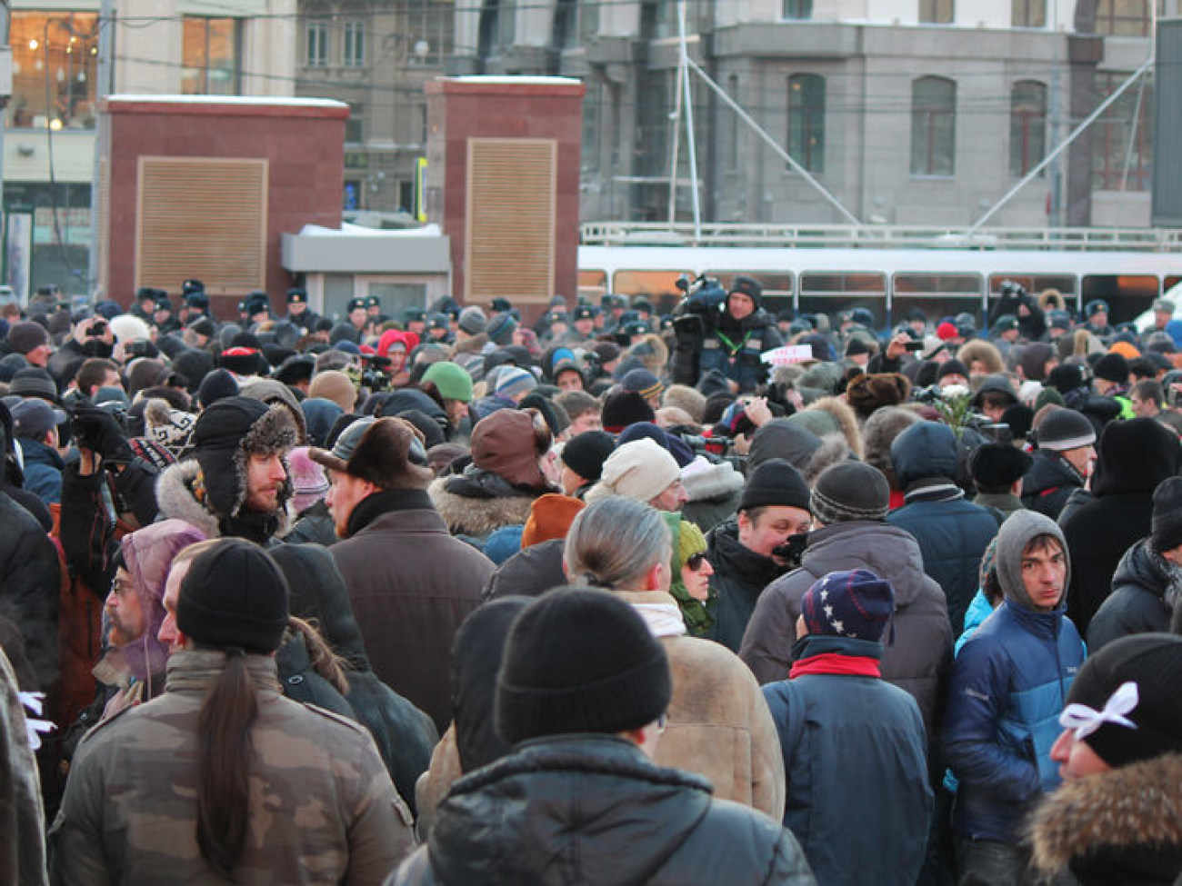 В Москве прошел запрещенный «Марш свободы», 15 декабря 2012г.