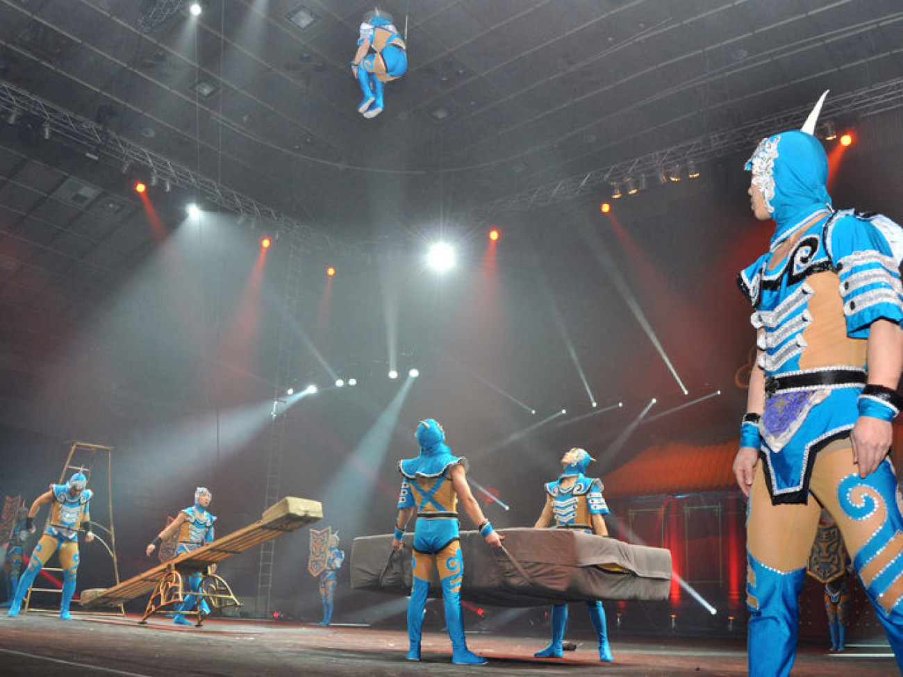 В Киев приехал французский цирк «Феникс»: генеральная репетиция, 26 декабря 2012г.