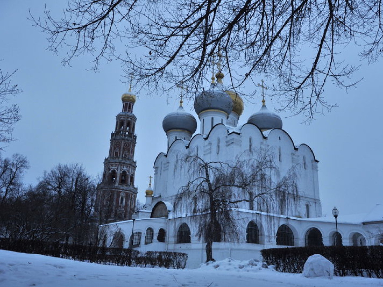 Богородице &#8212; Смоленский Новодевичий монастырь в  Москве