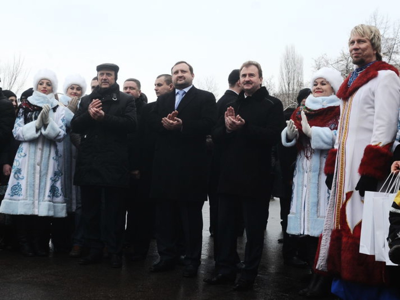 На Пейзажной аллее появился новый арт-объект, 14 января 2013г.