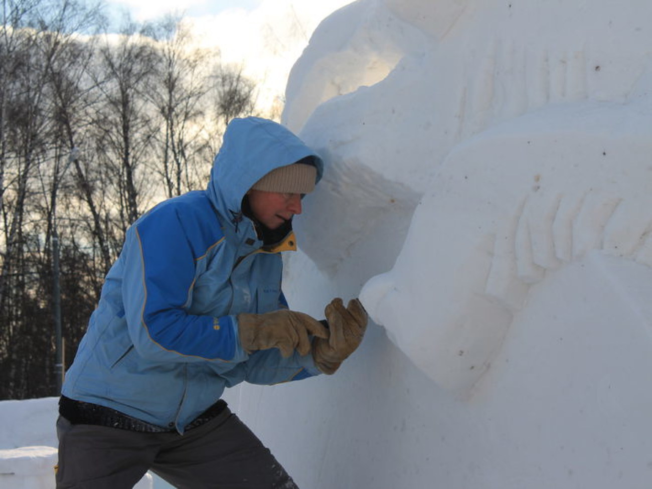 В Москве прошел чемпионат ледяных скульптур