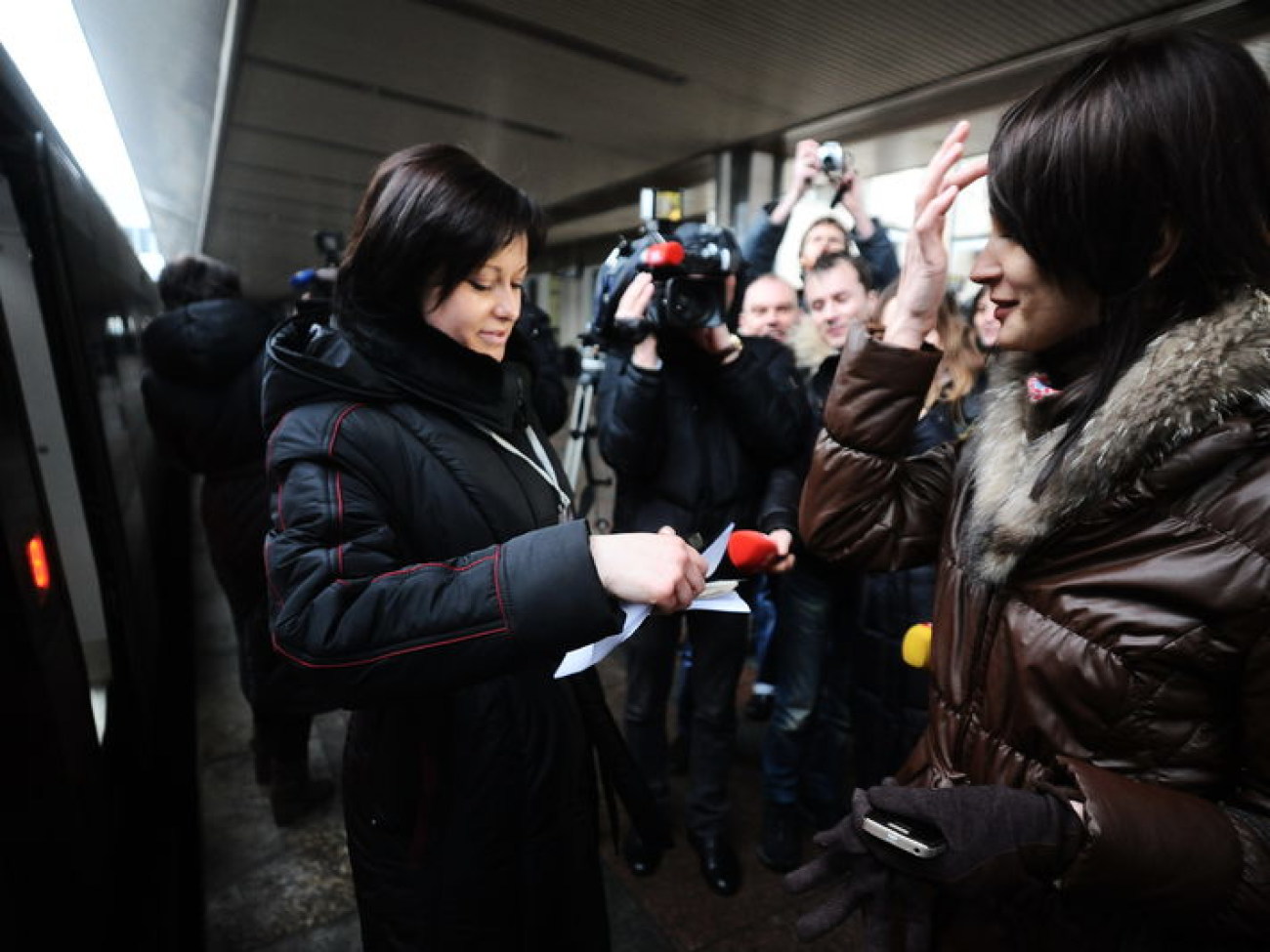 Украинская железная дорога презентовала электронные билеты, 6 февраля 2013г.