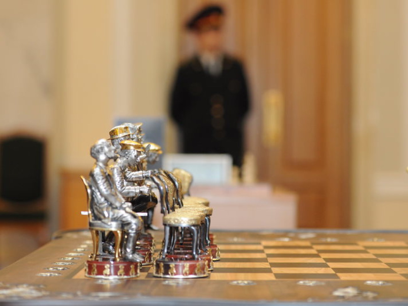 Депутаты предыдущих созывов сыграли в шахматы, 22 февраля 2013г.
