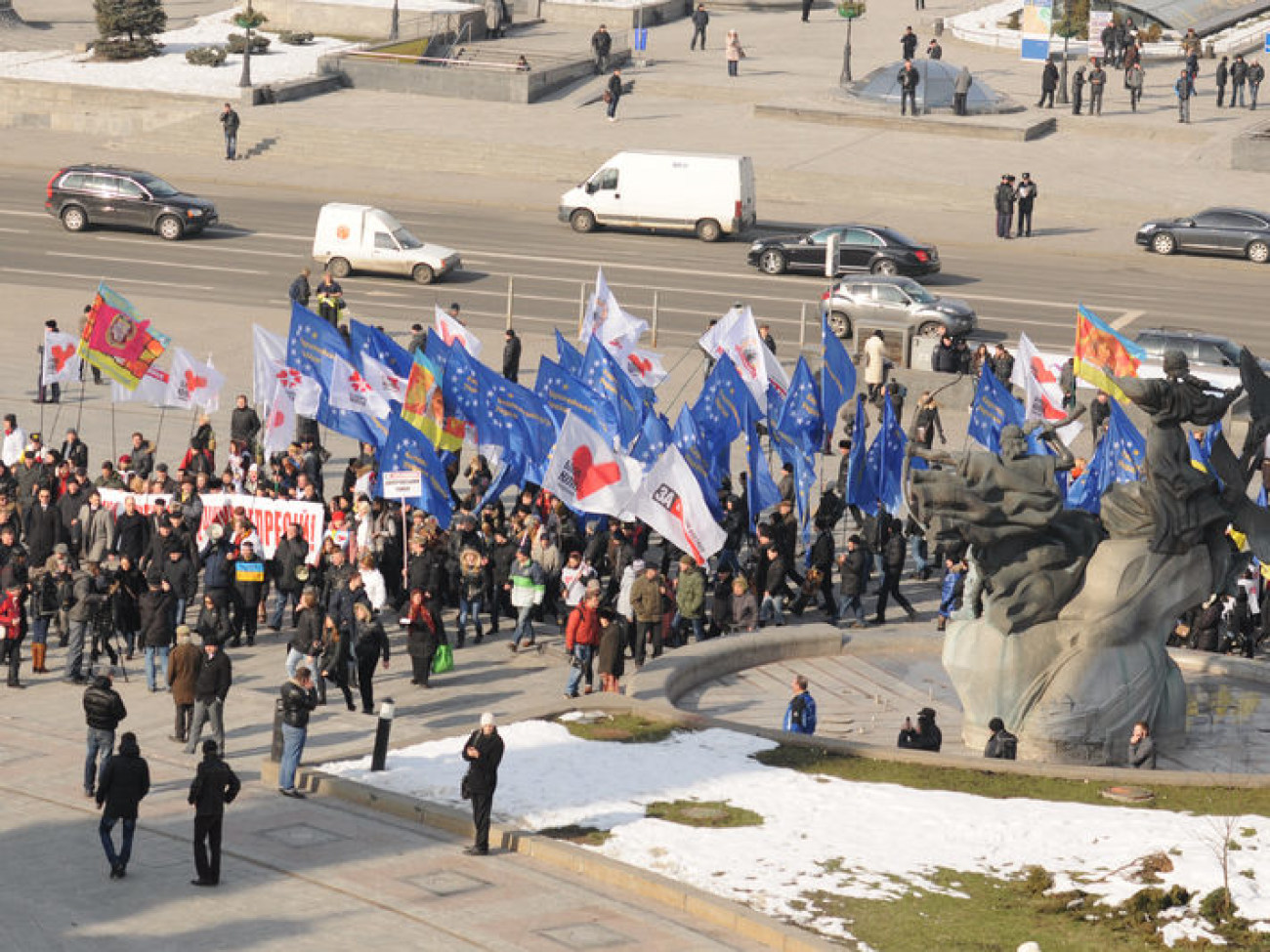 В Киеве прошел &#171;Марш против политических репресий&#187;, 25 февраля 2013г.