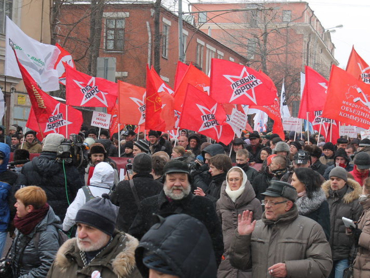 В Москве оппозиция провела «Социальный марш», 2 марта 2013г.