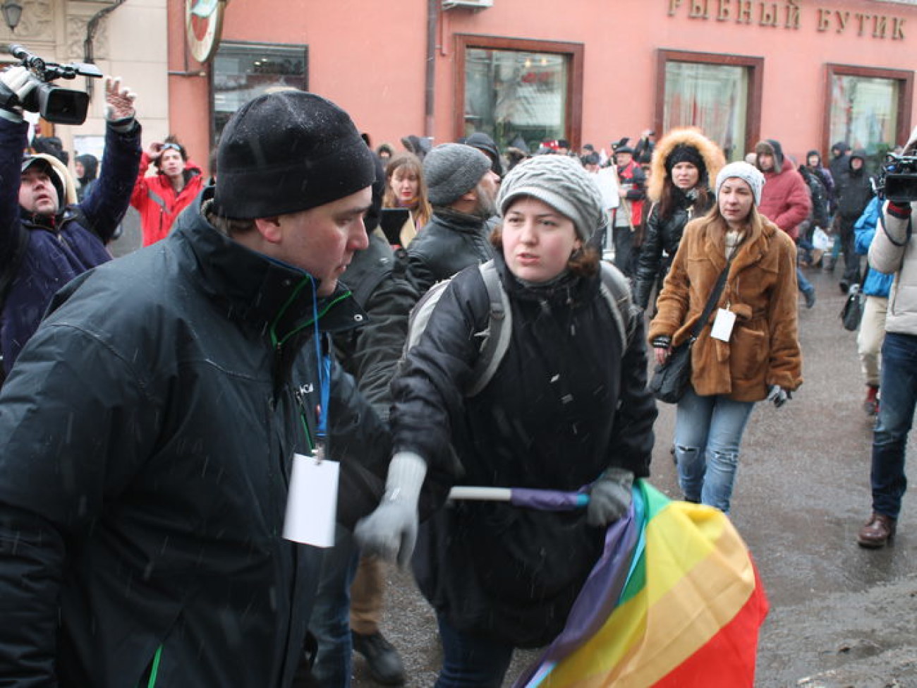 В Москве оппозиция провела «Социальный марш», 2 марта 2013г.