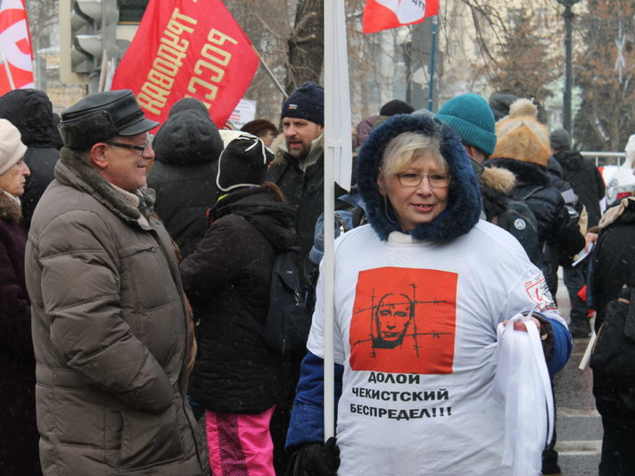 В Москве оппозиция провела «Социальный марш», 2 марта 2013г.