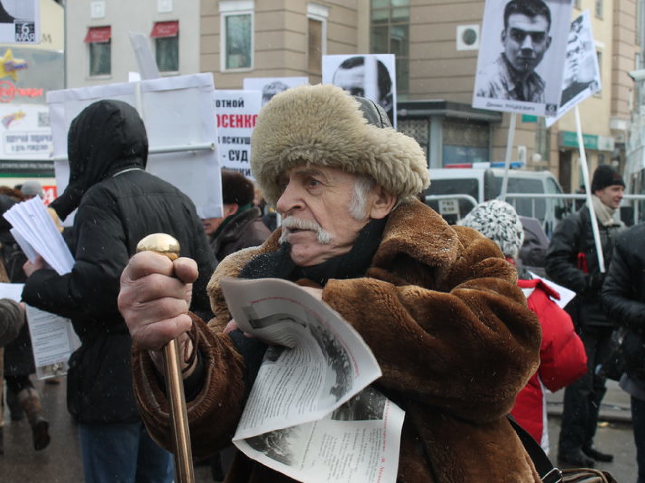 В Москве оппозиция провела «Социальный марш», 2 марта 2013г.