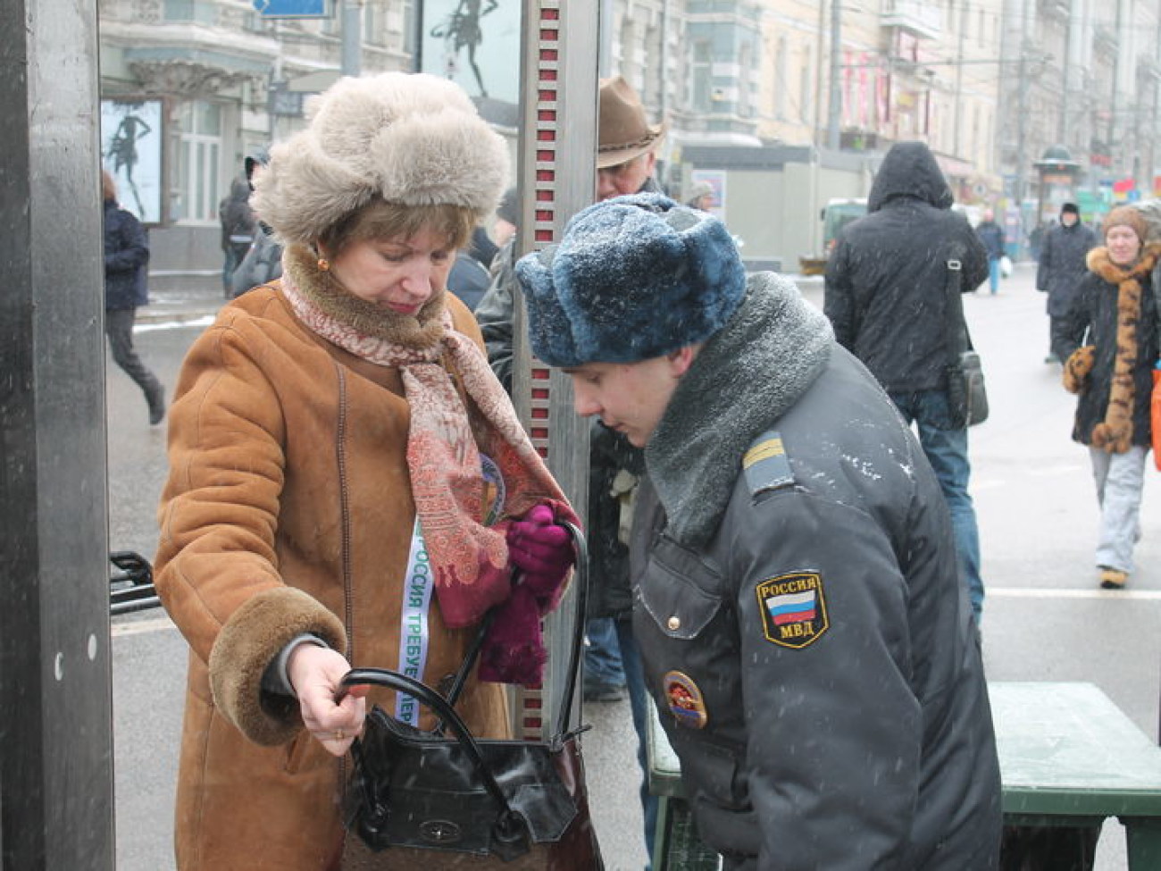 В Москве оппозиция провела «Социальный марш», 2 марта 2013г.