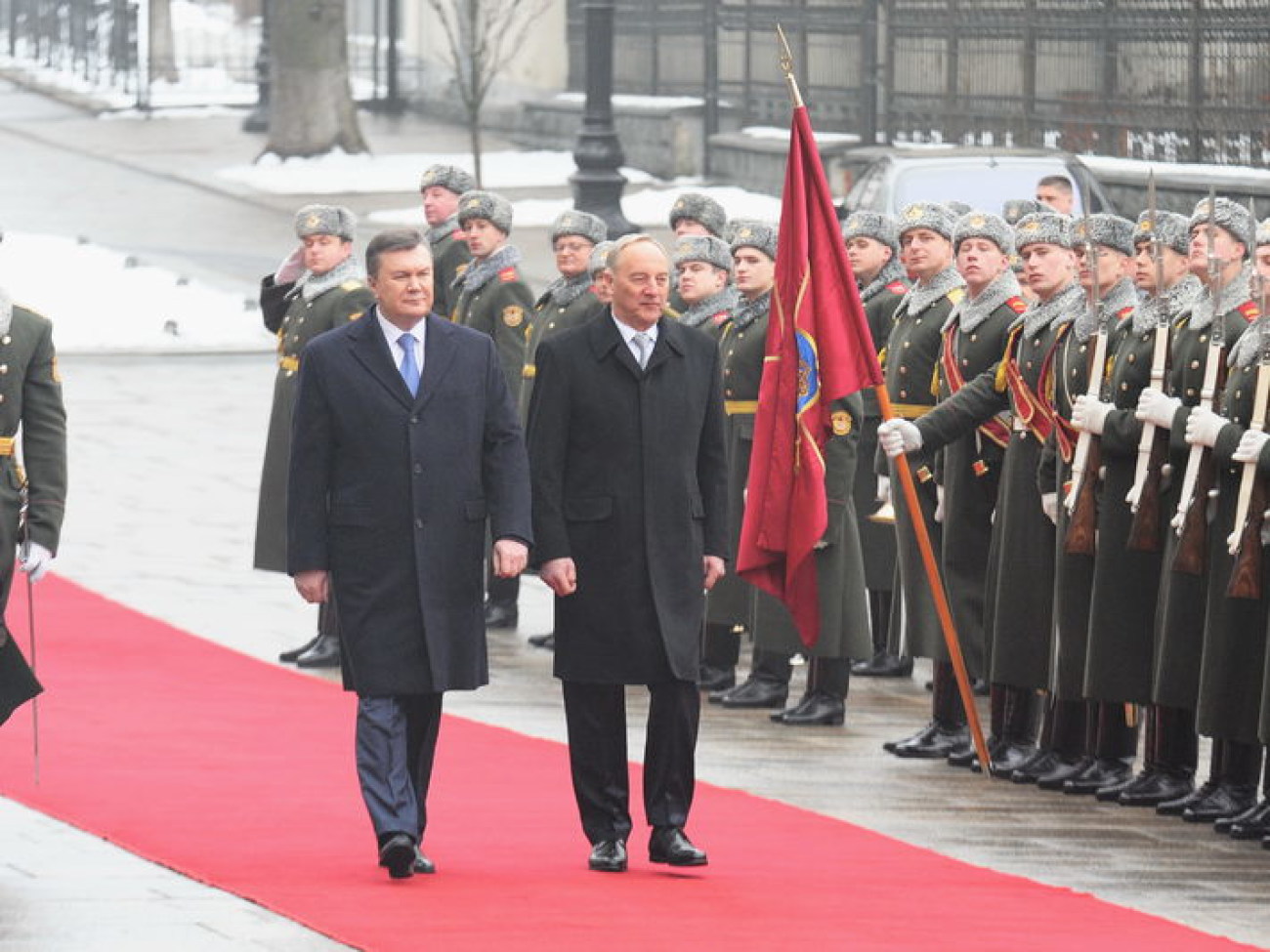 В Украину приехал президент Латвии, 14 марта 2013г.