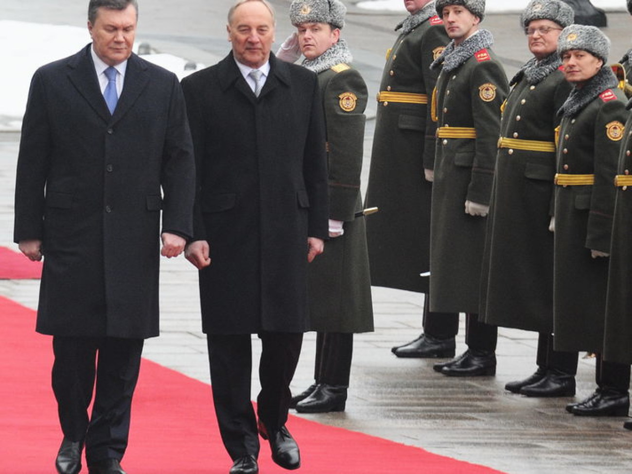 В Украину приехал президент Латвии, 14 марта 2013г.