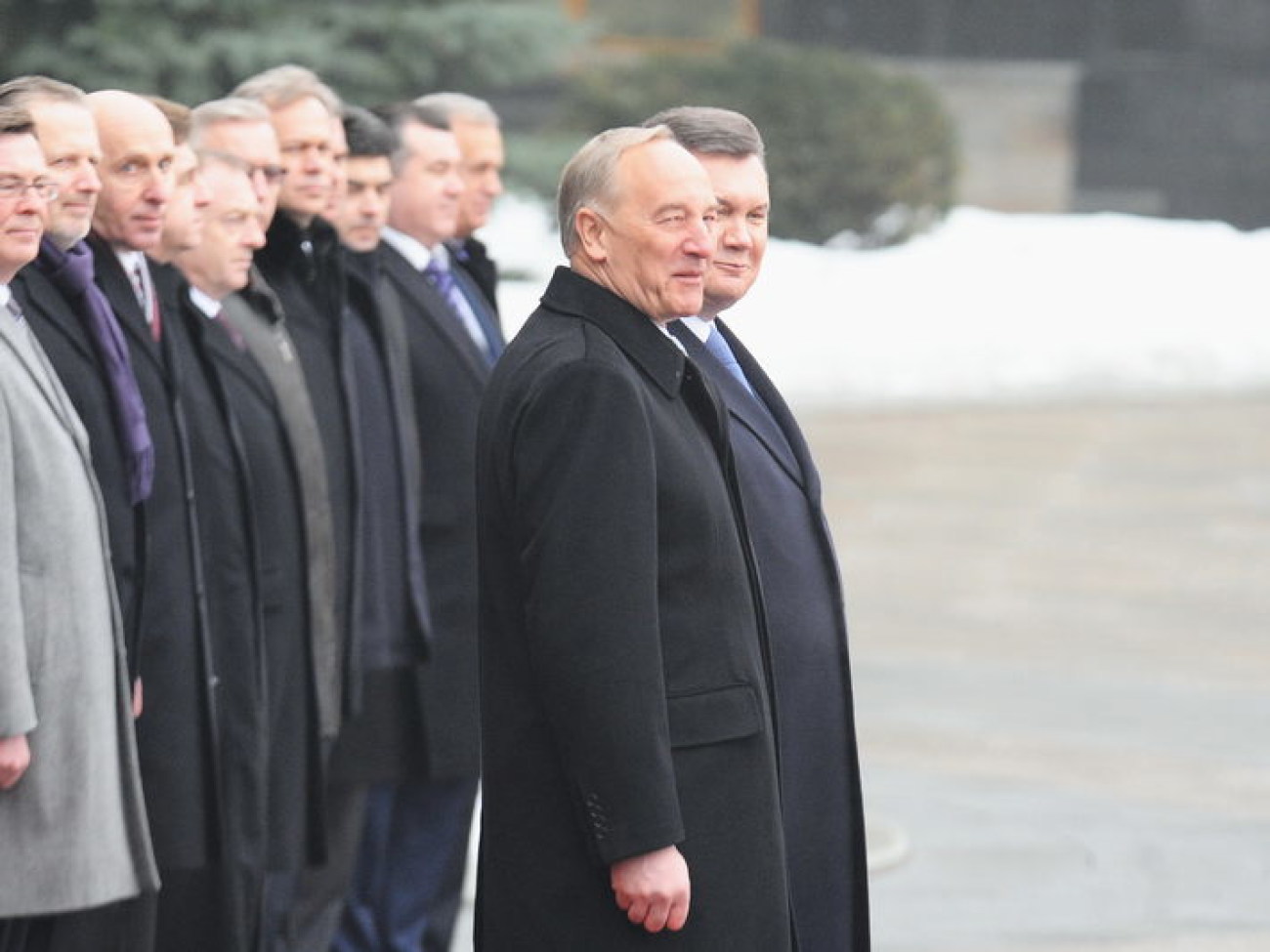 В Украину приехал президент Латвии, 14 марта 2013г.