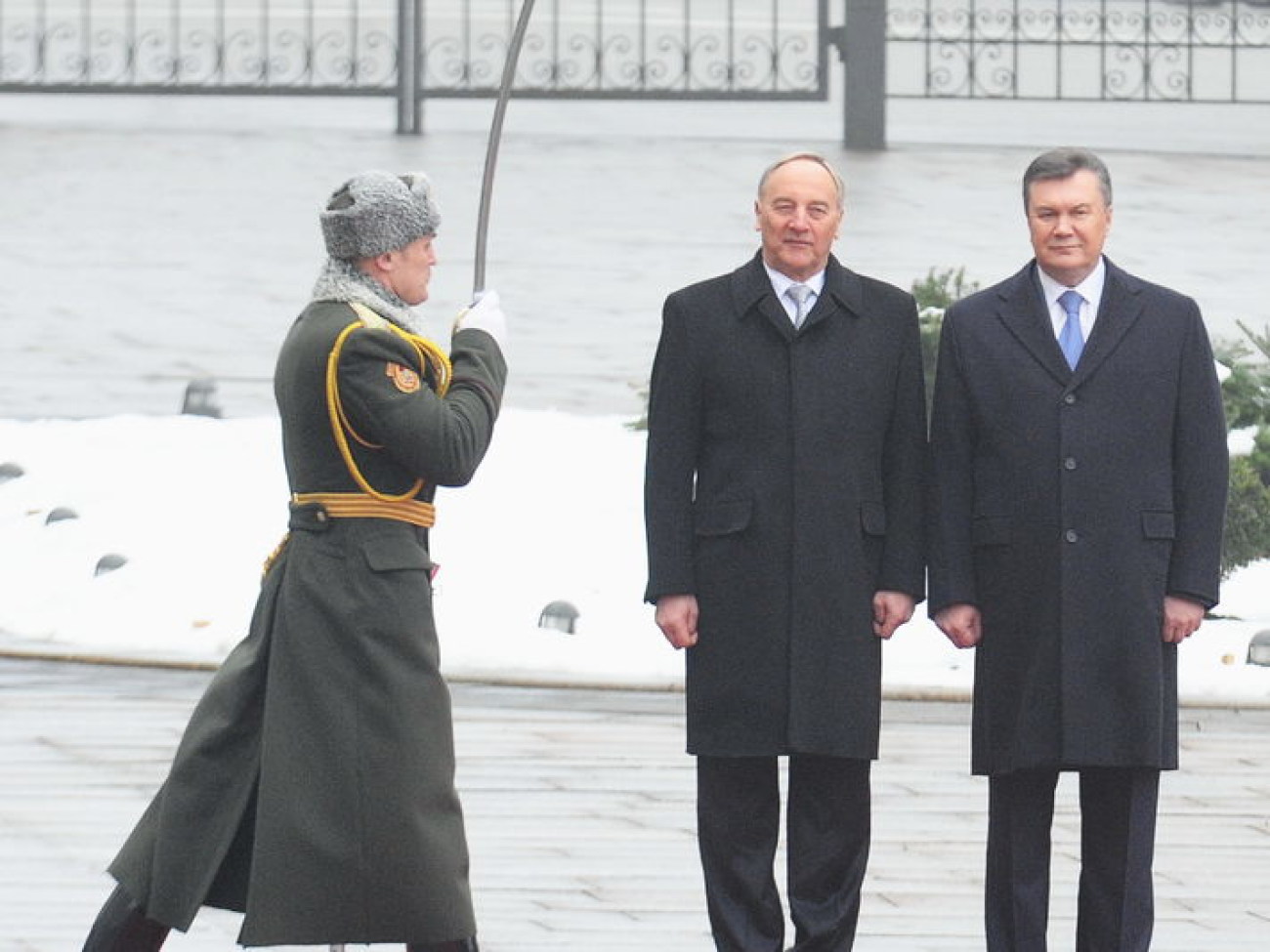 В Украину приехал президент Латвии, 14 марта 2013г.