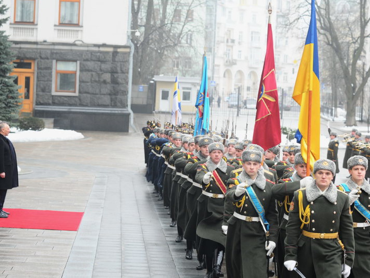В Украину приехал президент Латвии, 14 марта 2013г.
