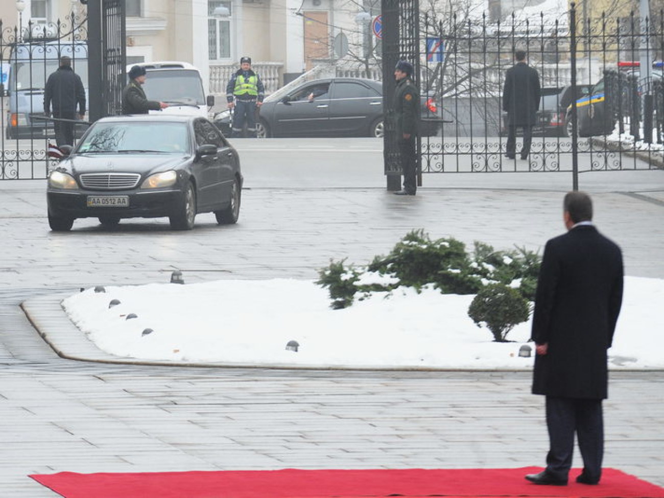 В Украину приехал президент Латвии, 14 марта 2013г.