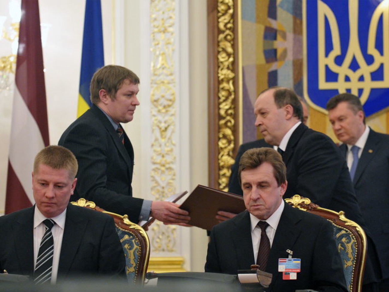 В Украину приехал президент Латвии, 14 марта 2013г.