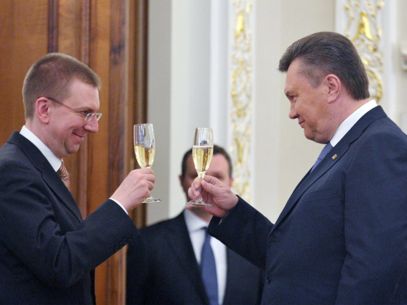 В Украину приехал президент Латвии, 14 марта 2013г.