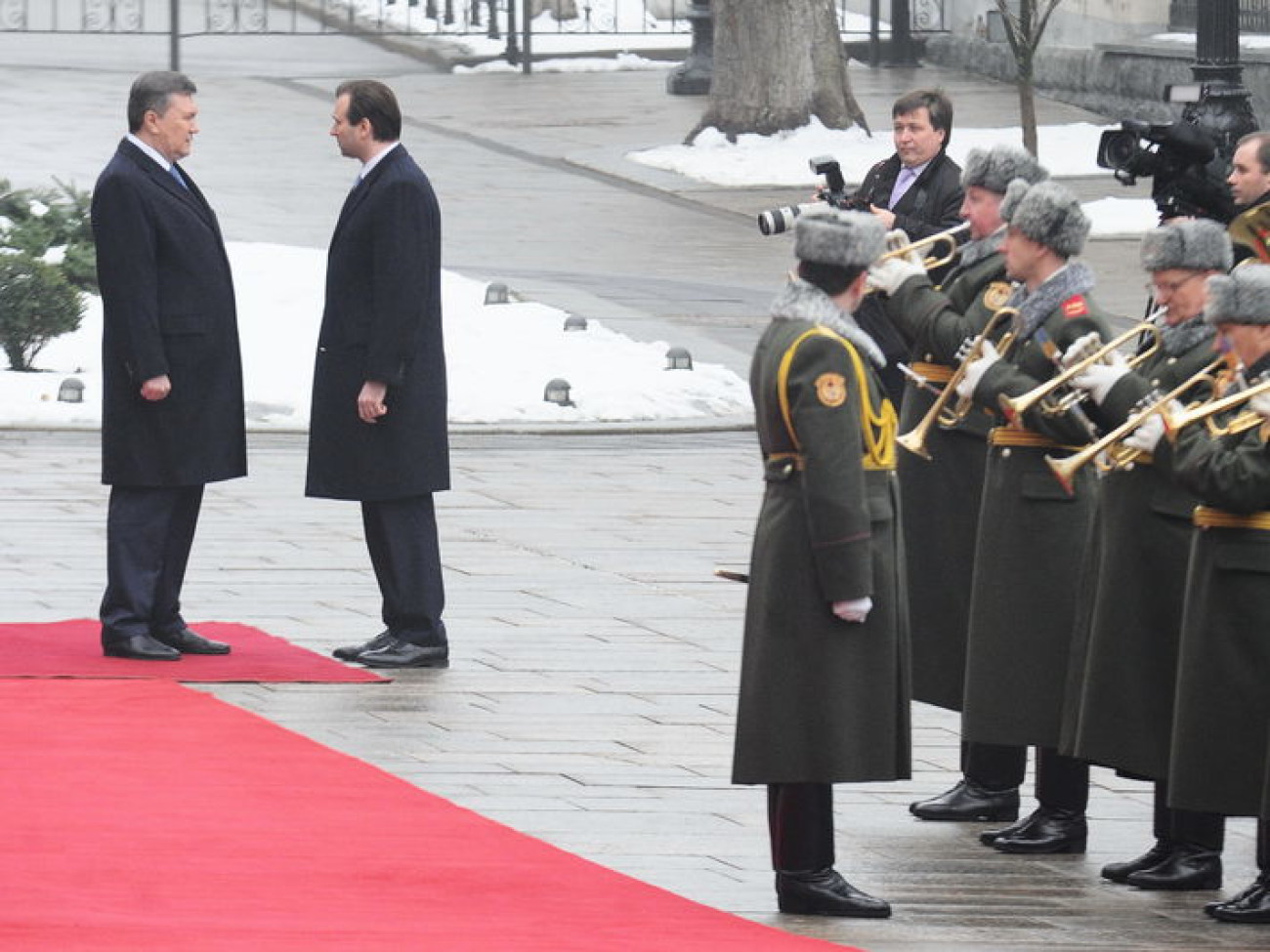 В Украину приехал президент Латвии, 14 марта 2013г.