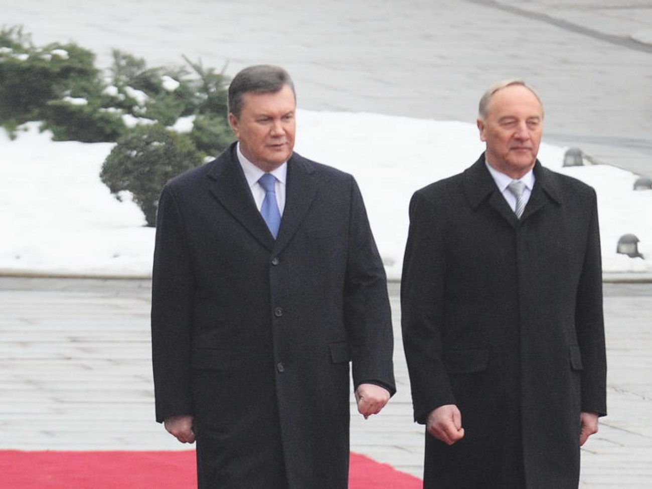 В Украину приехал президент Латвии, 14 марта 2013г.