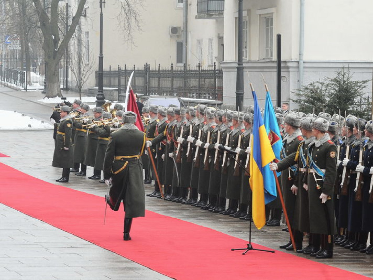 В Украину приехал президент Латвии, 14 марта 2013г.