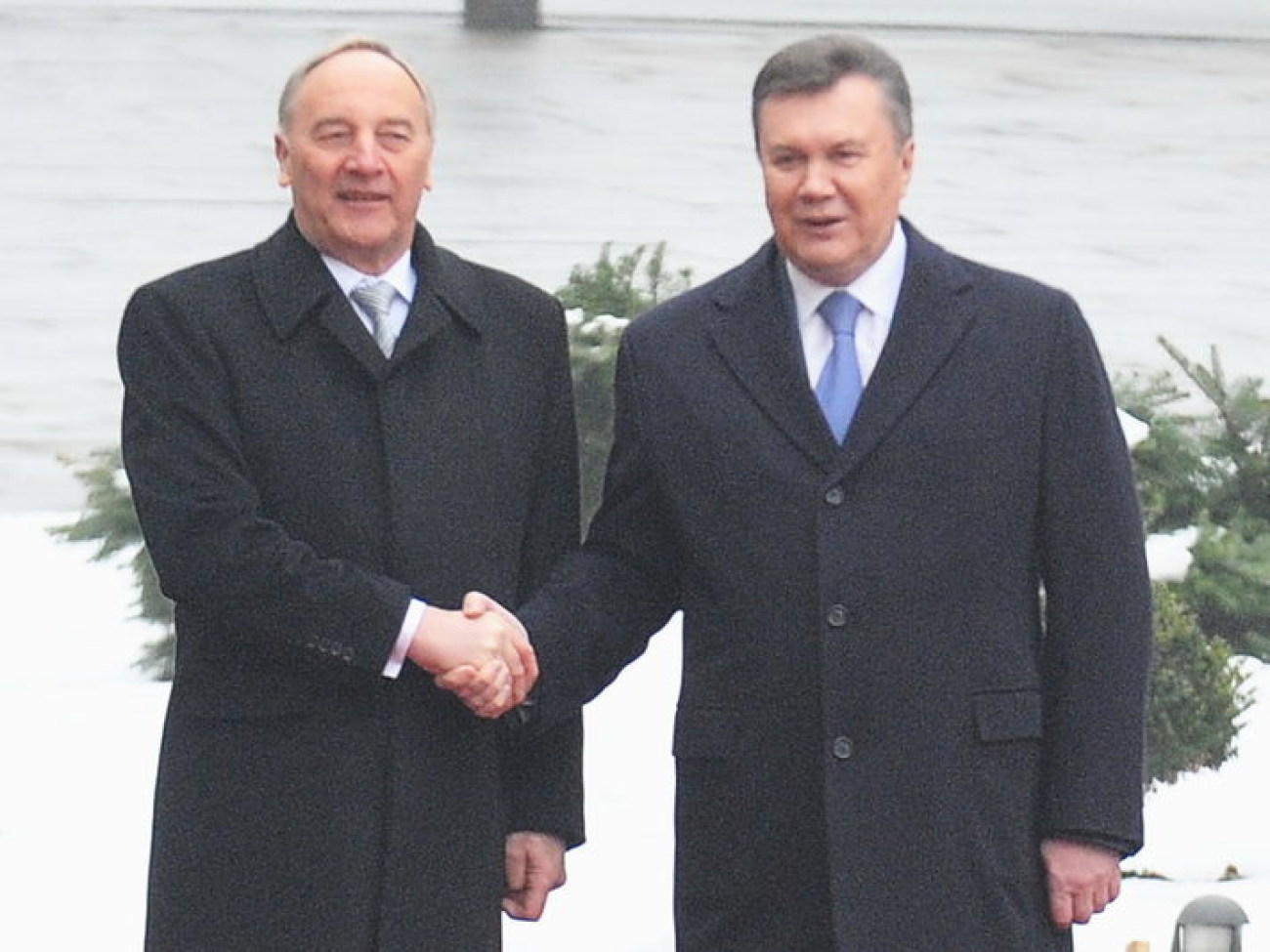 В Украину приехал президент Латвии, 14 марта 2013г.