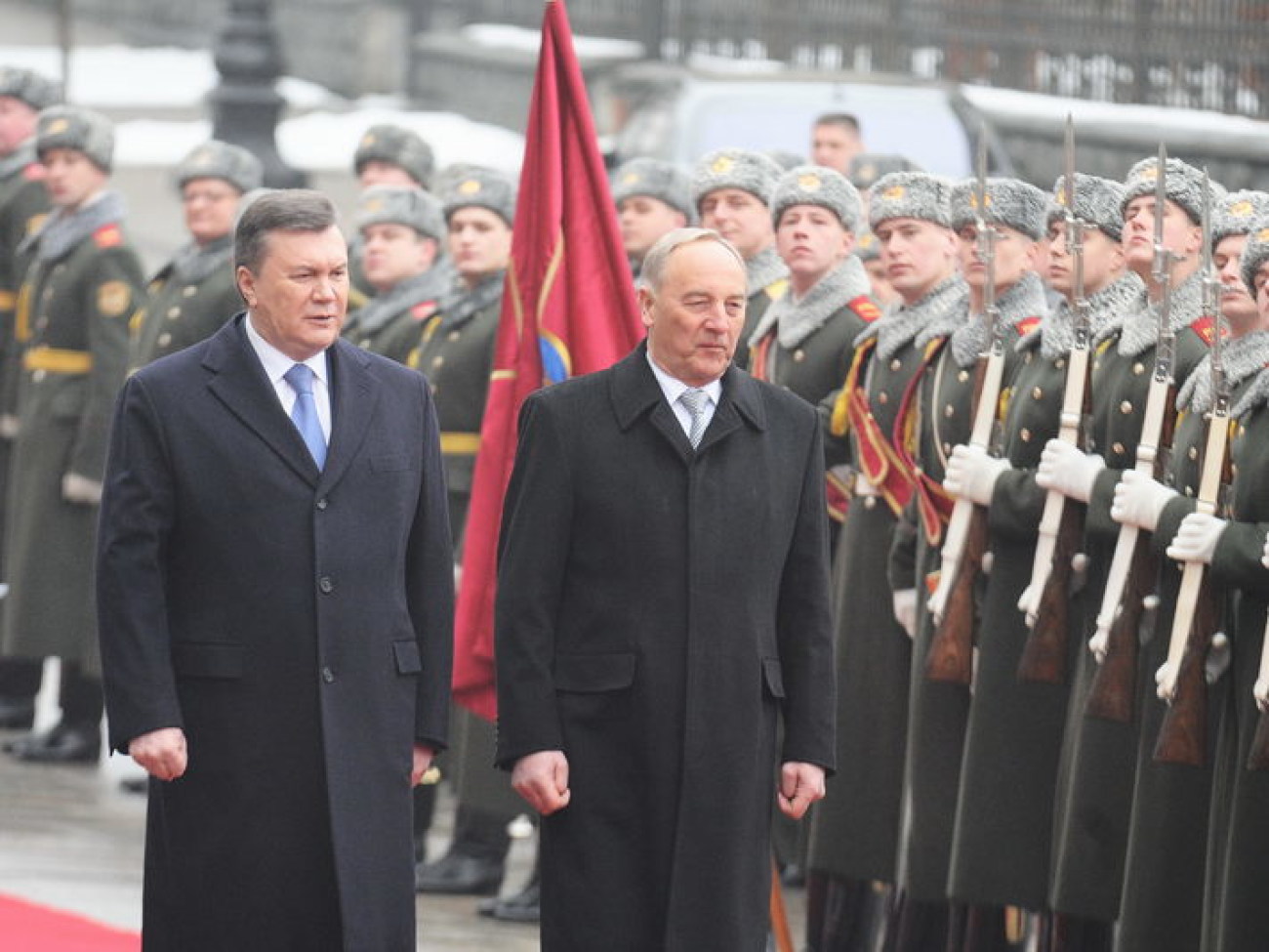 В Украину приехал президент Латвии, 14 марта 2013г.