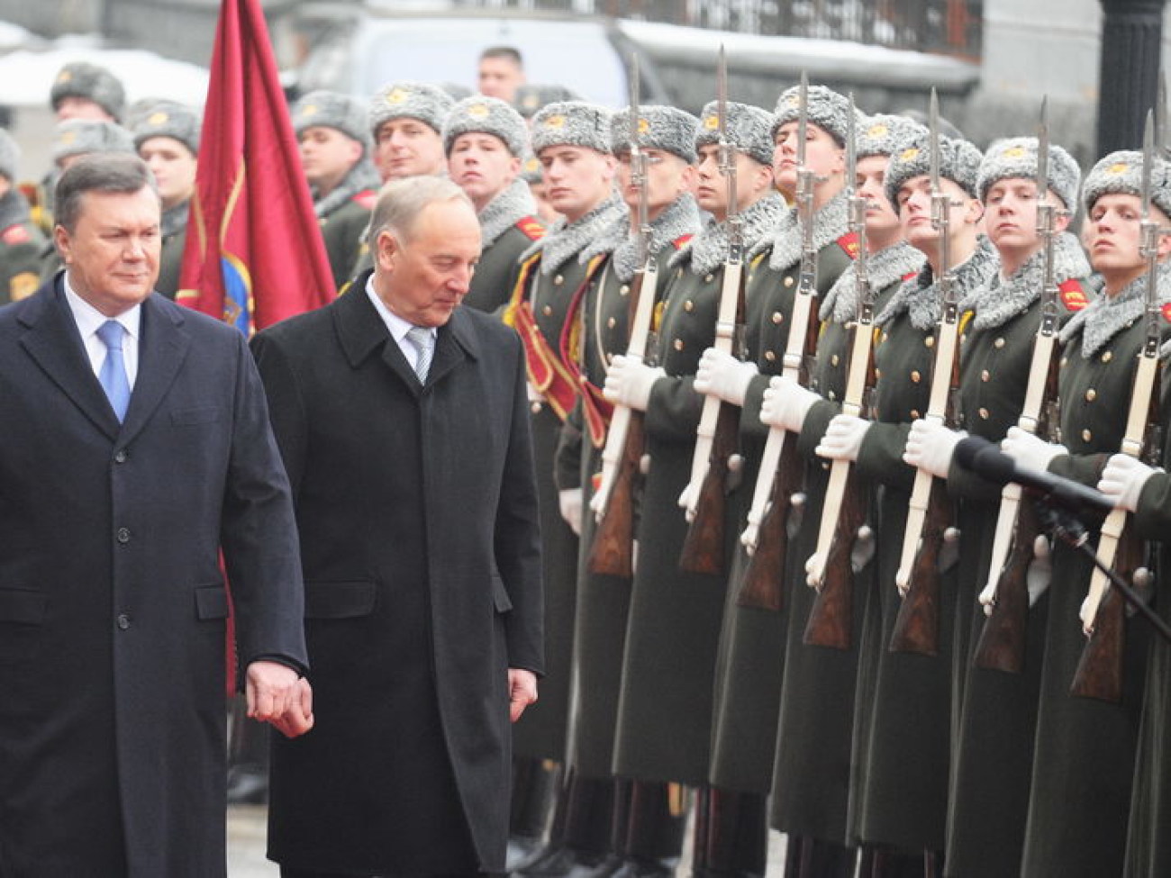 В Украину приехал президент Латвии, 14 марта 2013г.