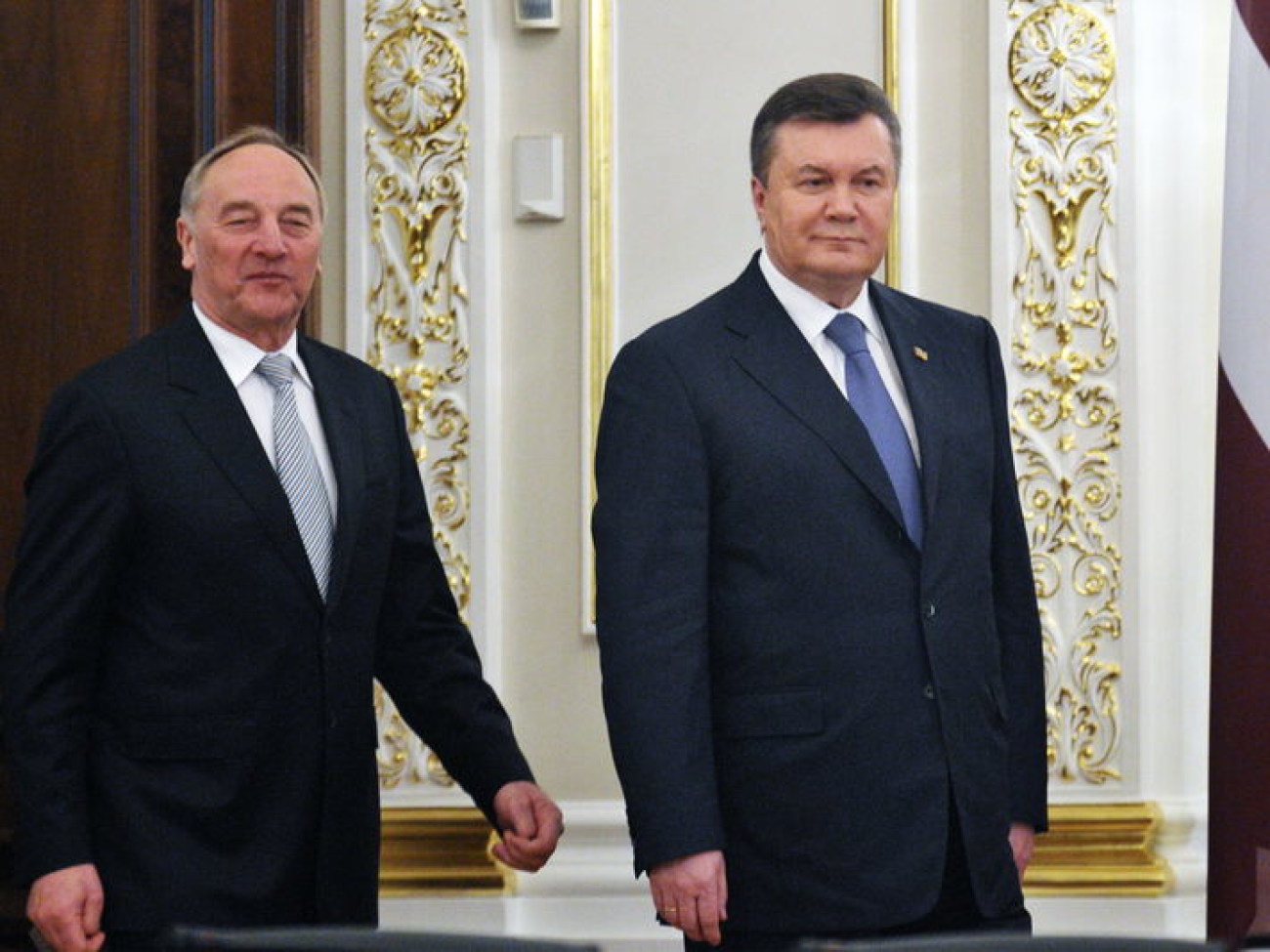 В Украину приехал президент Латвии, 14 марта 2013г.