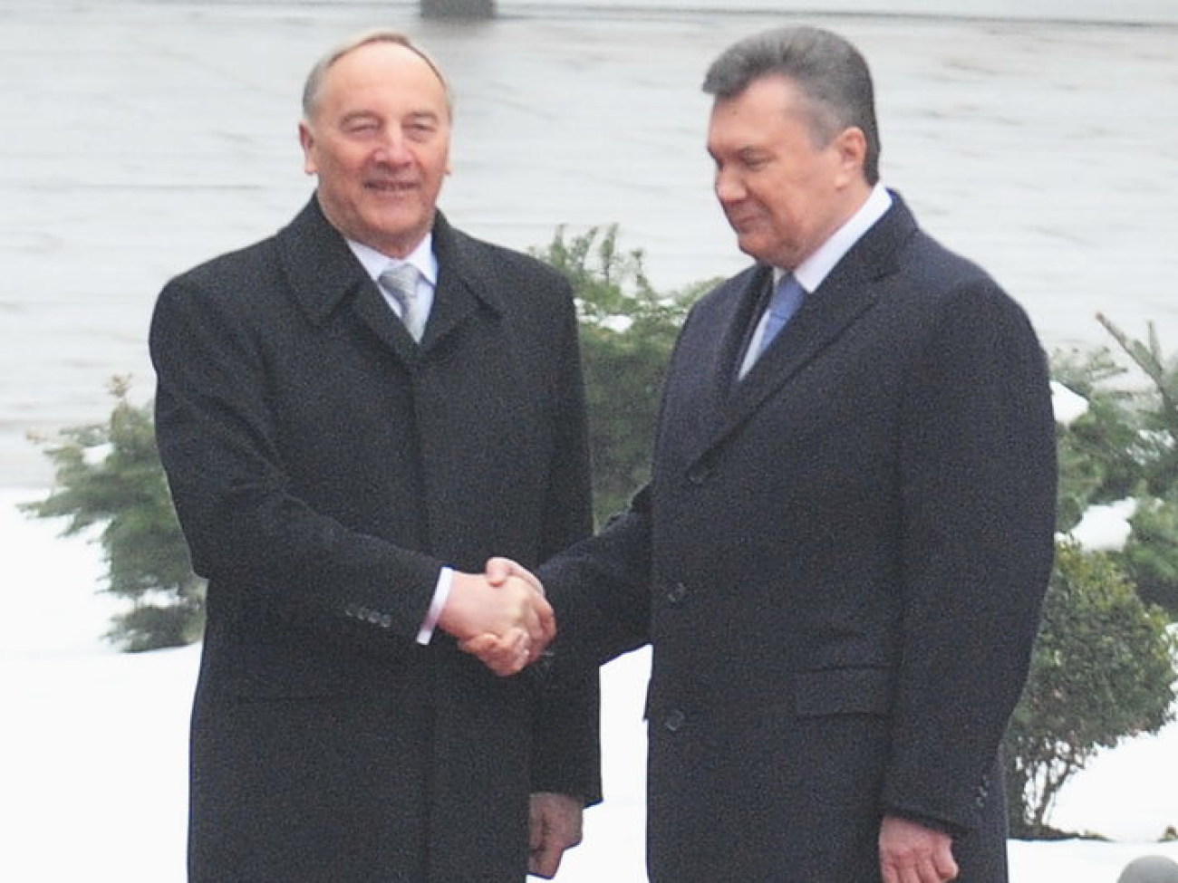 В Украину приехал президент Латвии, 14 марта 2013г.