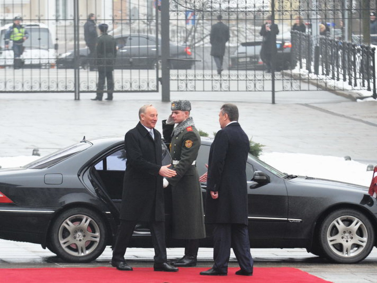 В Украину приехал президент Латвии, 14 марта 2013г.