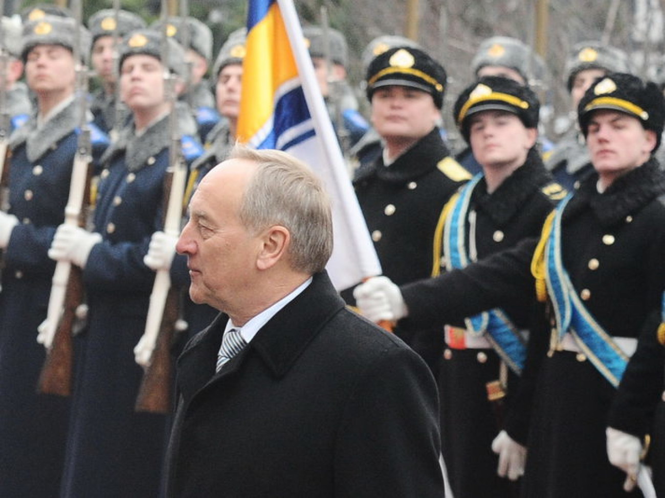 В Украину приехал президент Латвии, 14 марта 2013г.
