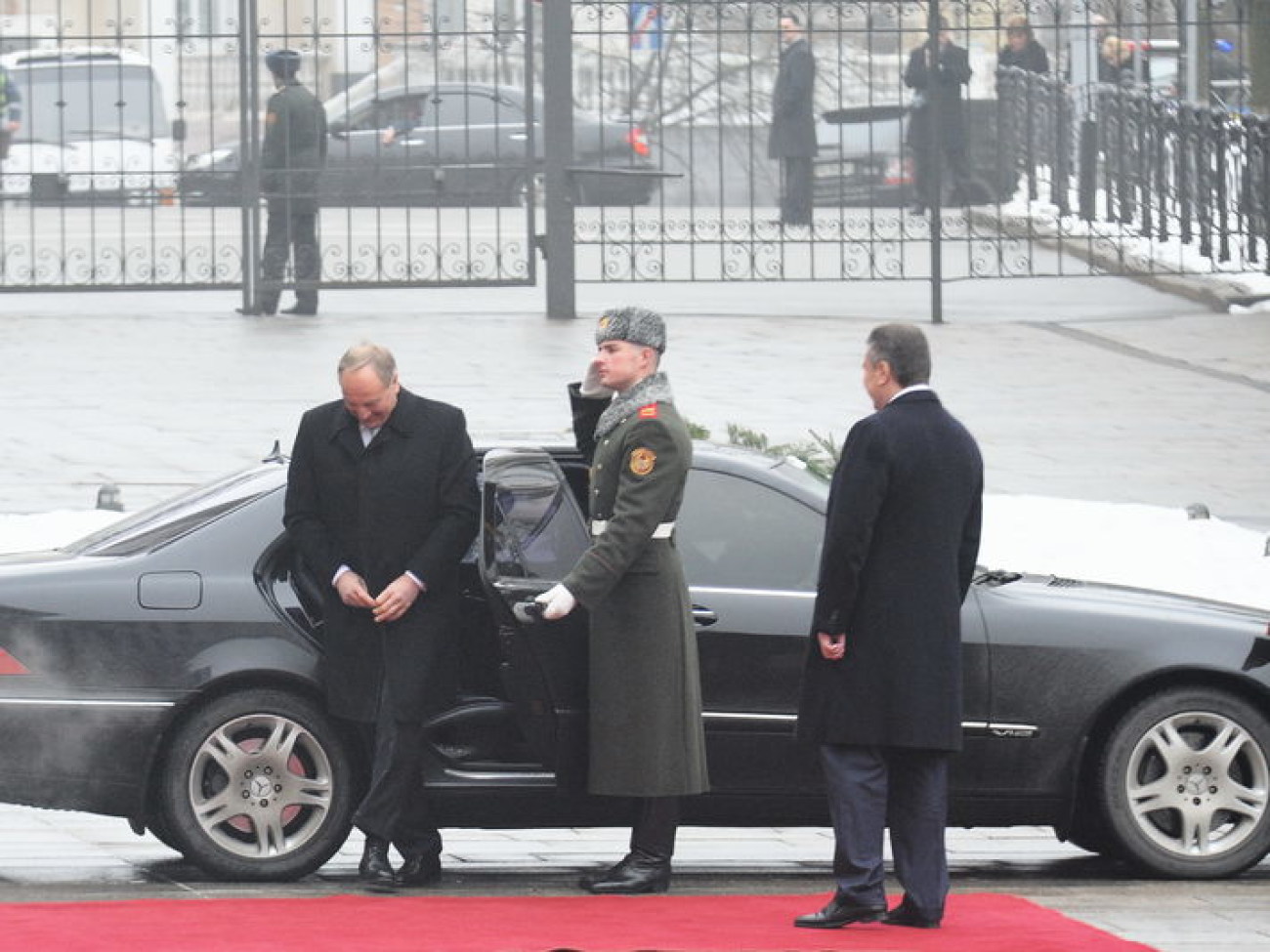 В Украину приехал президент Латвии, 14 марта 2013г.