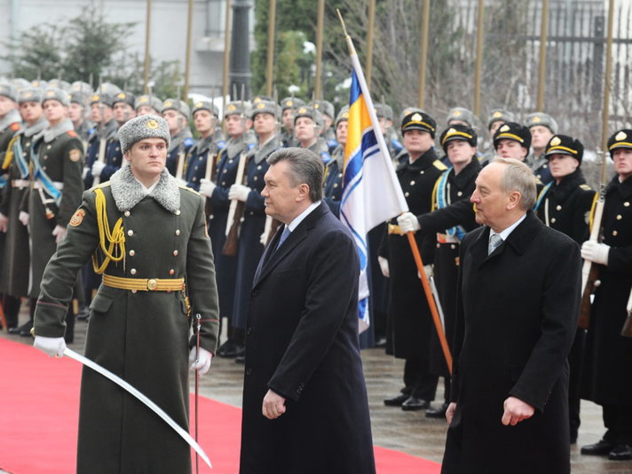 В Украину приехал президент Латвии, 14 марта 2013г.