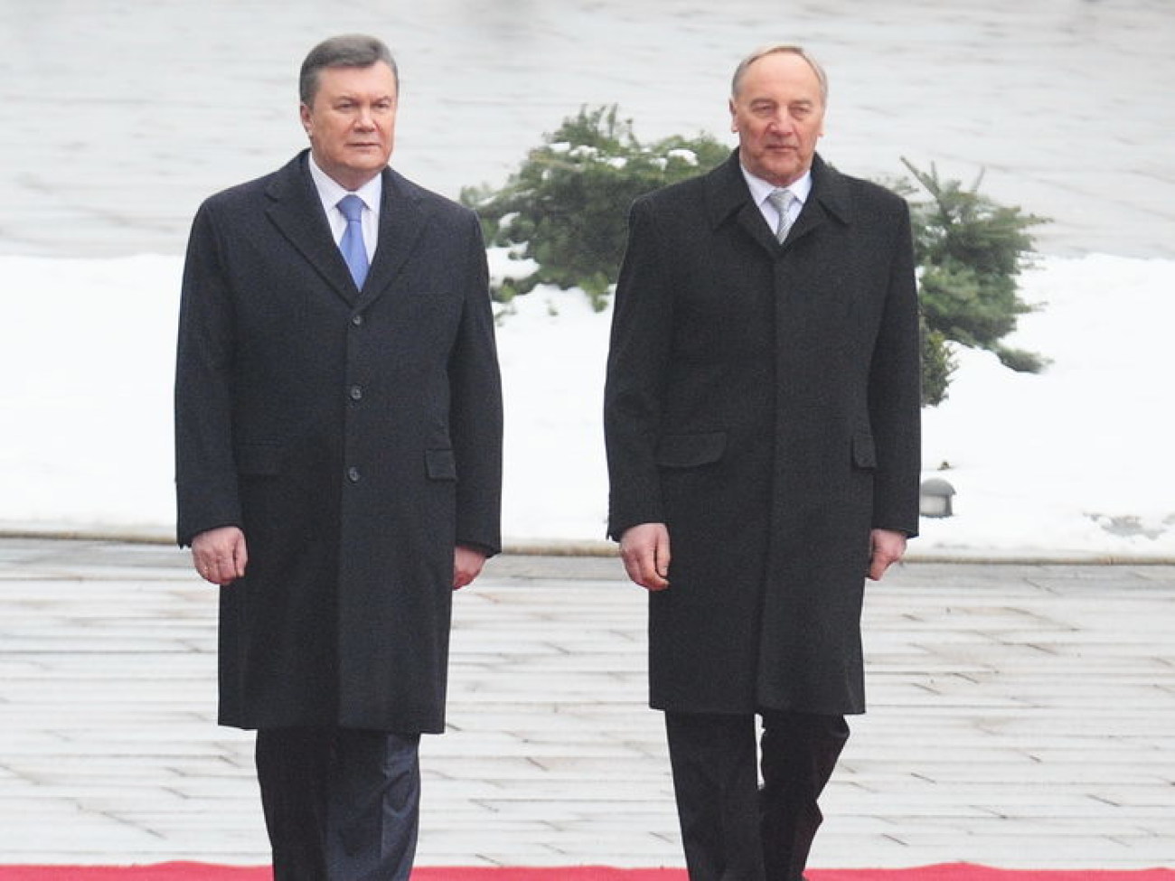 В Украину приехал президент Латвии, 14 марта 2013г.